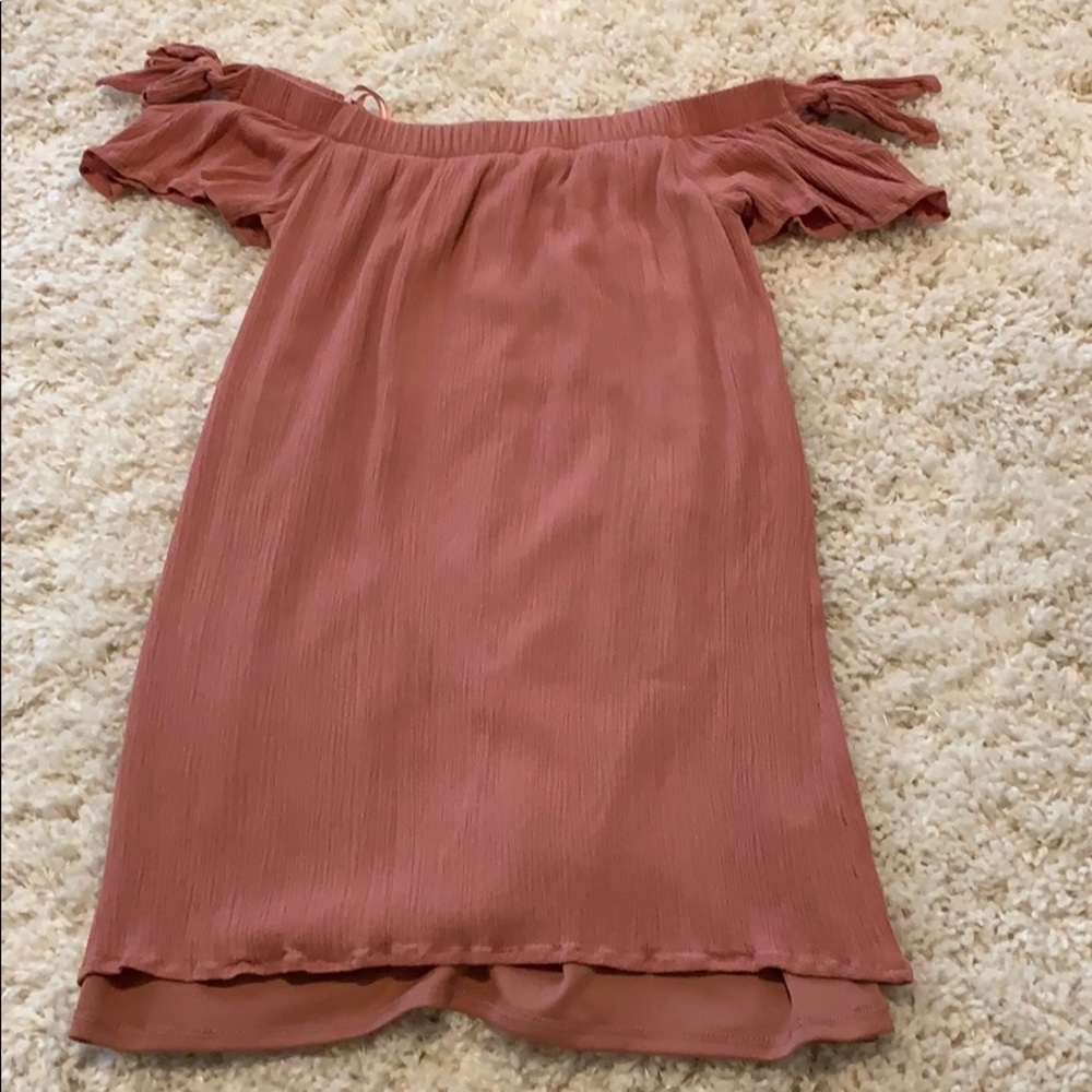Ribbed, paleish dress